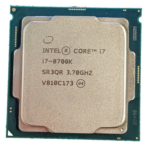 Intel Core i7-8700K 3.7 GHz 6-Core 12M cache LGA 1151 Processor