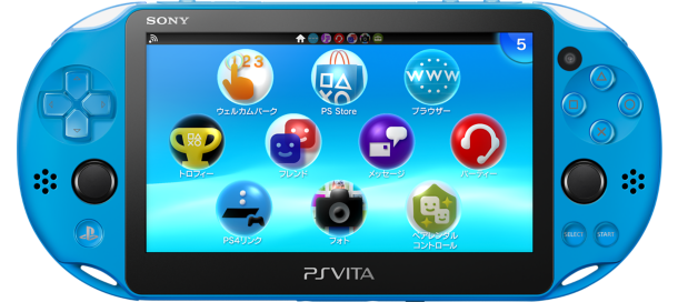 PS Vita Aqua Blue PCH 2000 Za23 Console Charger PSV Slim [CC] | eBay
