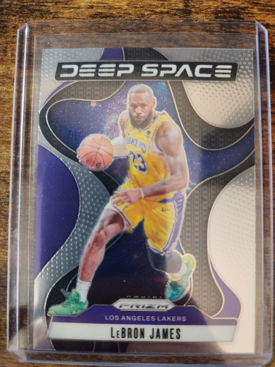 2024-25 Panini Prizm LeBron James Deep Space #5 Los Angeles Lakers