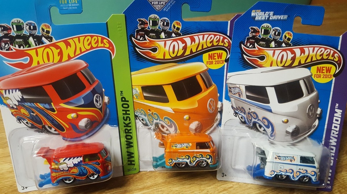 Hot Wheels VW Volkswagen Kool Kombi 1:64 Scale Lot Of 3 New | eBay