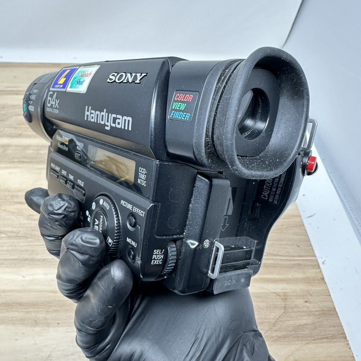 Sony Handycam CCD-TR87 8mm Camcorder Video Camera Tapeless / For