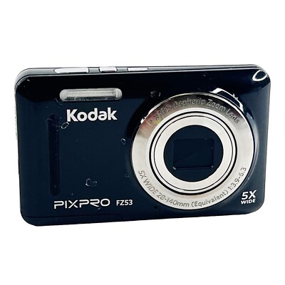 Kodak Pixpro FZ53 Digital Camera - Black (PARTS/REPAIRS ONLY) | eBay