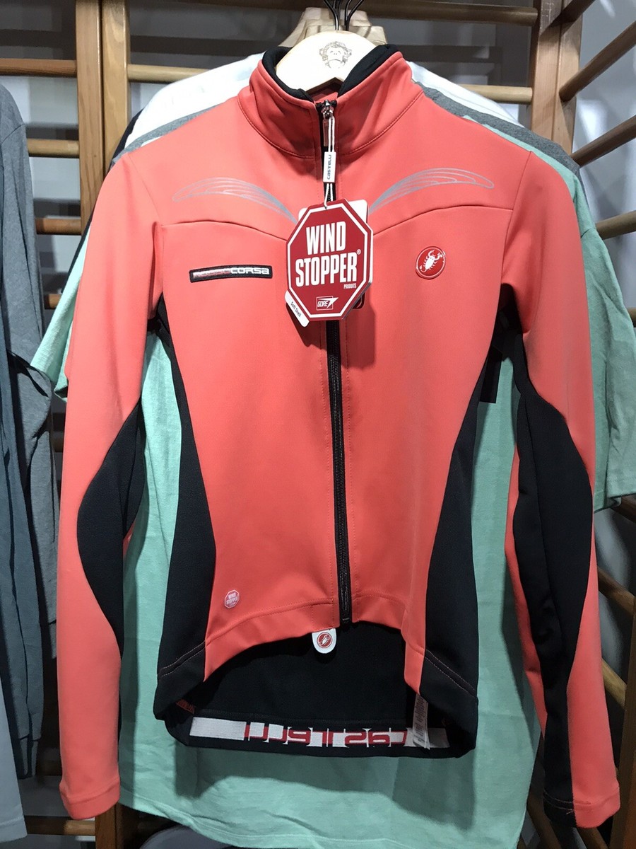 WOMEN'S CASTELLI ROSSO CORSA DONNA Transparente GORE WINDSTOPPER