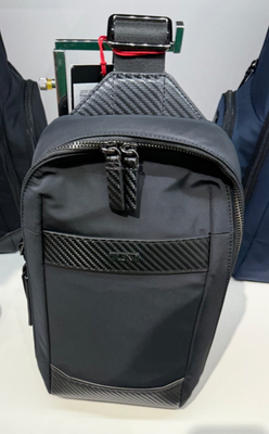 NEW Tumi RIDGEVIEW 12.25” Smooth Polyester Sling Crossbody - BLACK