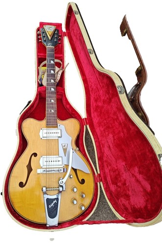 Sadowsky Semi Hollow Model Vintage Amber Electric Guitar made in