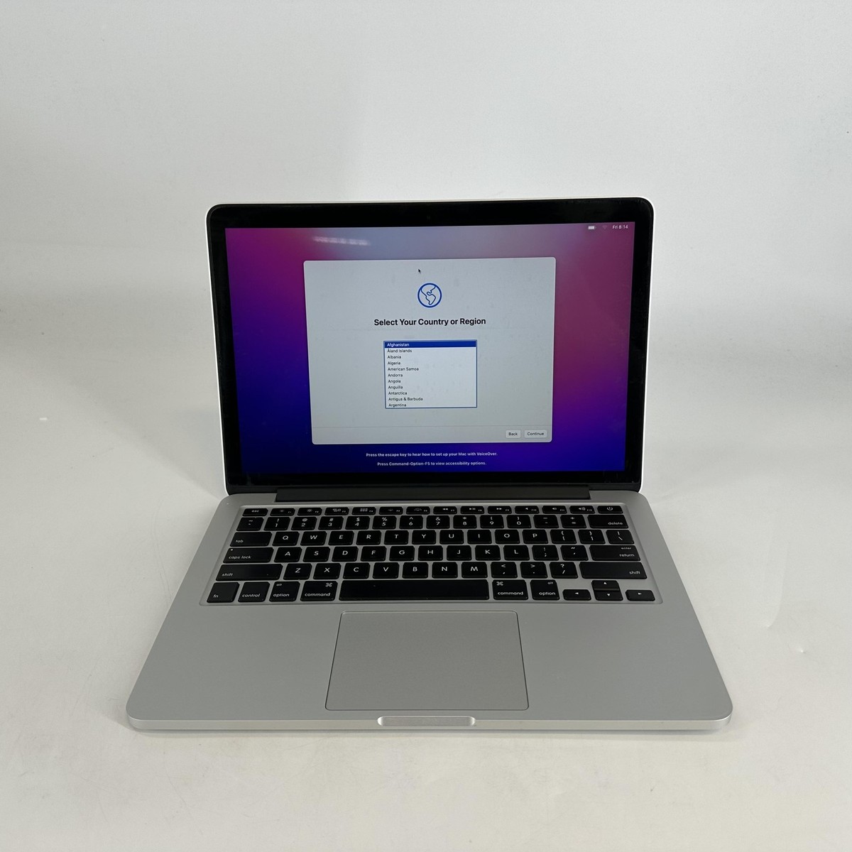 MacBook Pro Retina 13 Silver Early 2015 2.7 GHz Intel Core i5 8GB