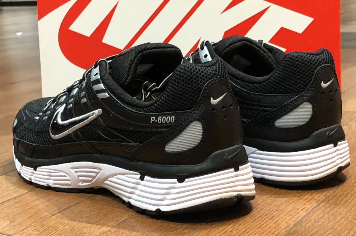 NEW* Men Nike P-6000 BLACK / BLACK-WHITE (CD6404-026), Sz 8.0