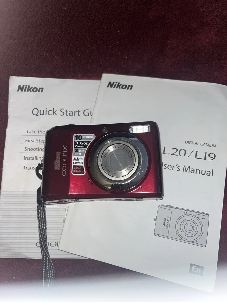 Nikon Coolpix L20 Digital Cameras for Sale | Shop New & Used