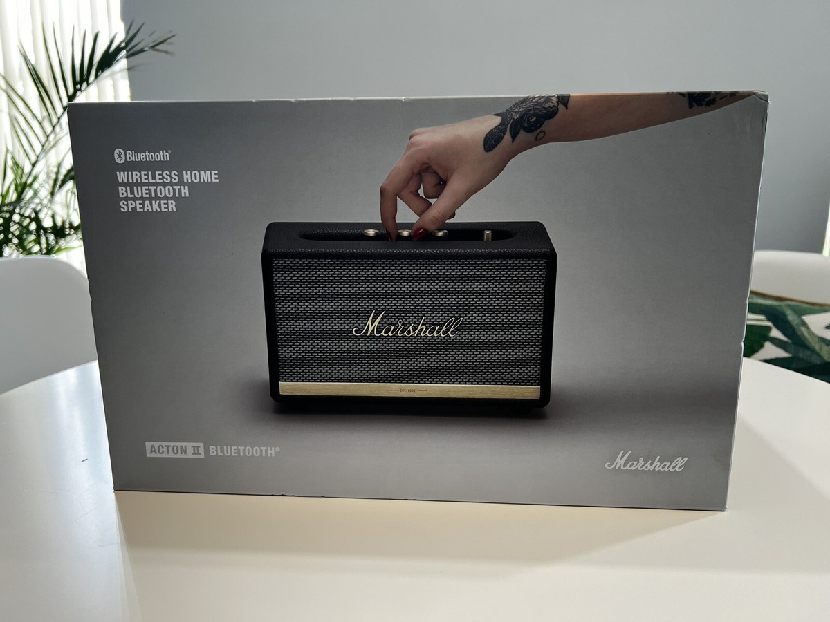 Marshall Acton II Bluetooth Speaker - Black EU/US | eBay