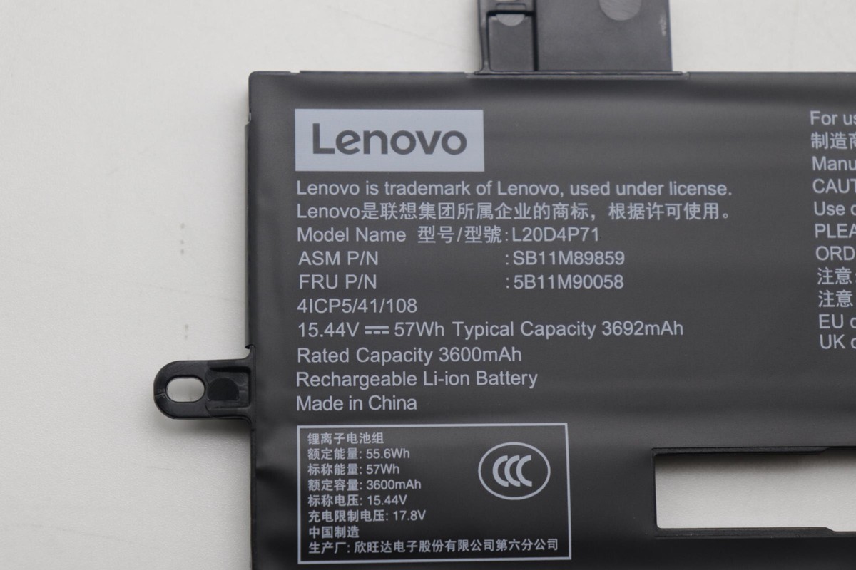 Brand New Lenovo Battery 5B11M90058 for X1 Carbon Gen 9 to 11