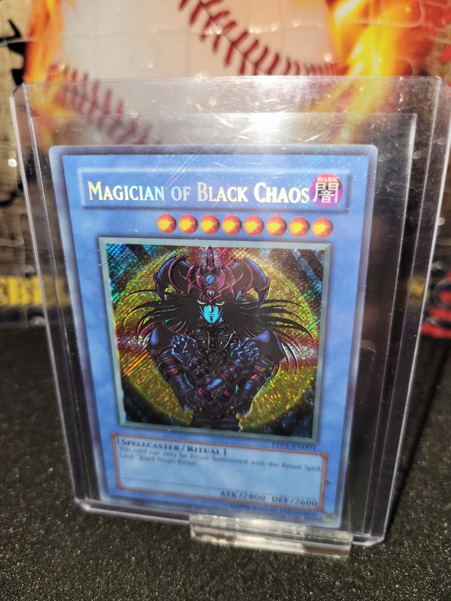 Yu-Gi-Oh! TCG Magician Of Black Chaos PP01-EN001 Secret Rare Holo