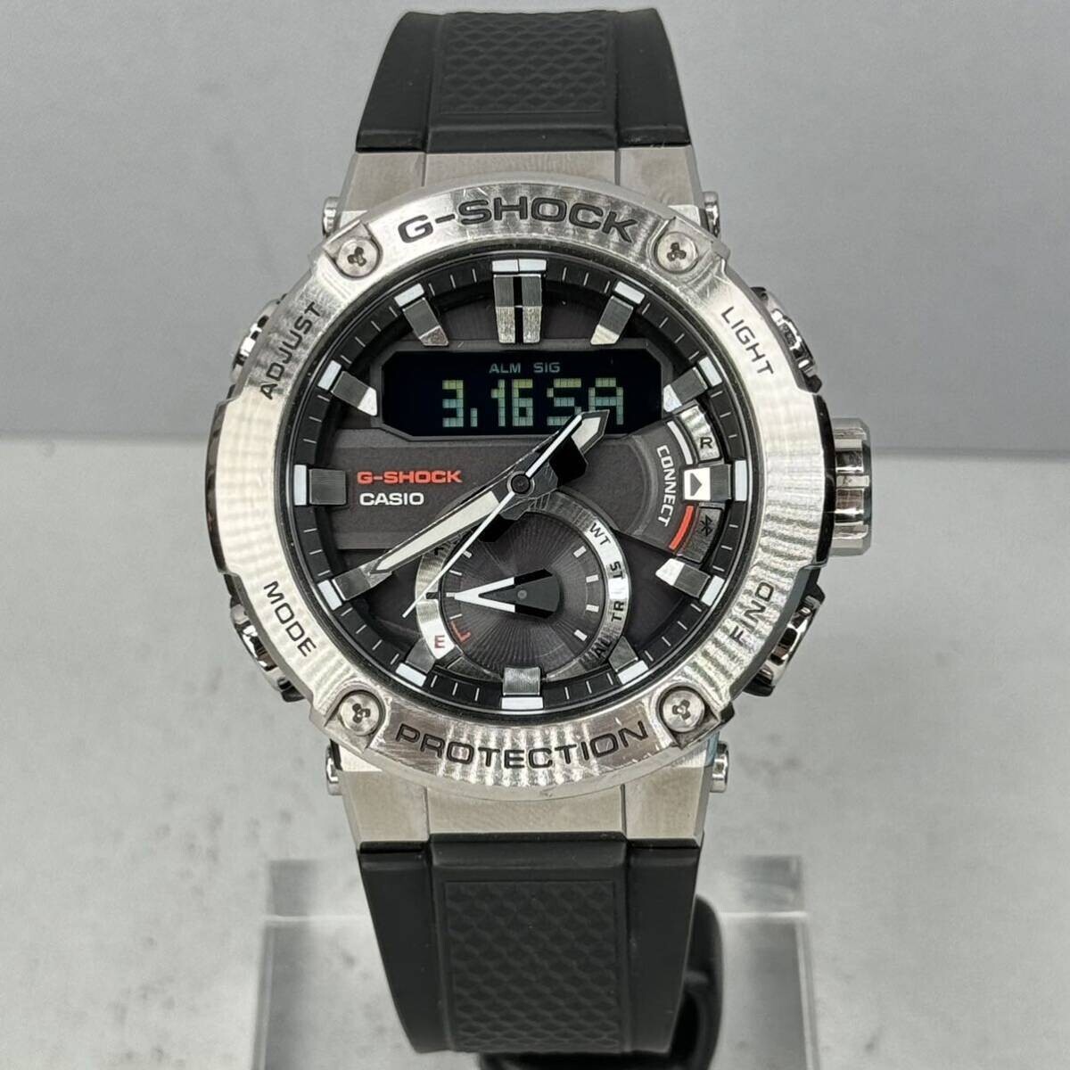 CASIO G-Shock G-STEEL GST-B200-1AJF Tough solar Shock resist Men's