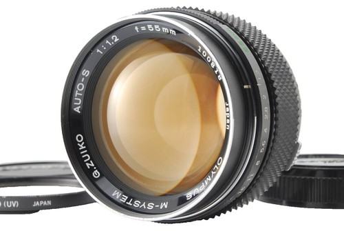 MINT] OLYMPUS OM-SYSTEM G. ZUIKO Auto-S 55mm F1.2 Lens From JAPAN