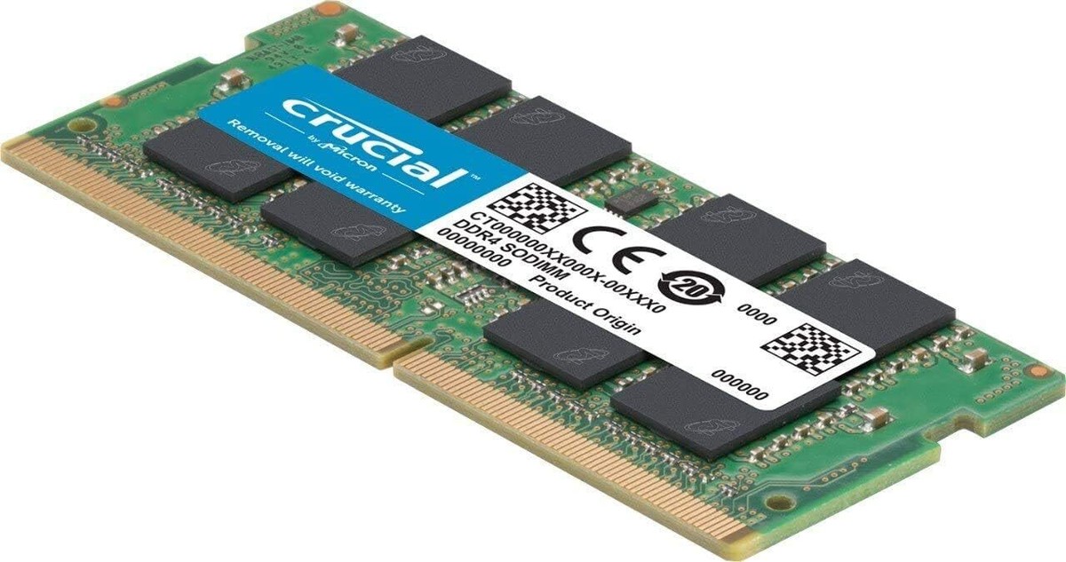 Crucial DDR4 8GB 3200 MHz PC4-25600 260-Pin SODIMM Notebook Memory