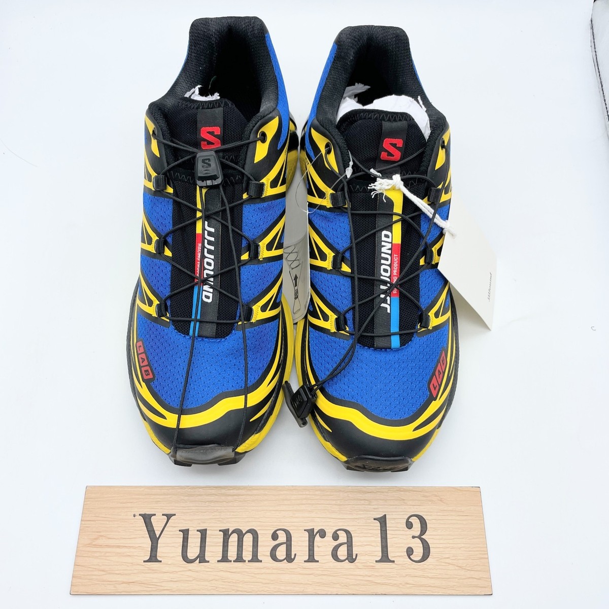 JJJJound × Salomon XT-6 Nautical Blue Lemon Black L49130400 Men's