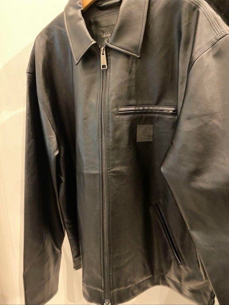 Carhartt DETROIT LEATHER JACKET XL size Vintage Japan | eBay