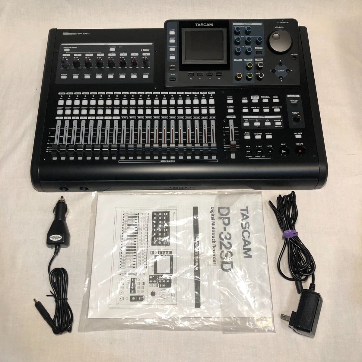Tascam DP-32SD 32-Track Digital Portastudio Multi-Track Recorder