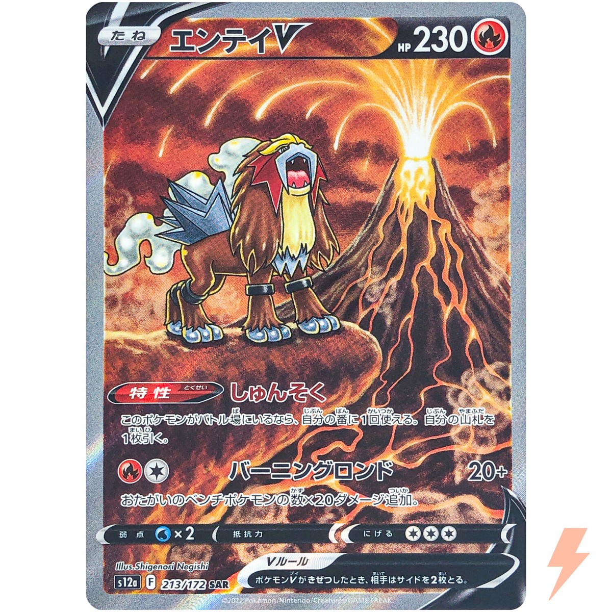 Entei V SAR 213/172 S12a VSTAR Universe - Pokemon Card Japanese | eBay