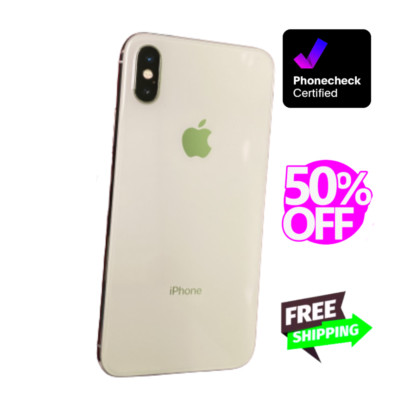 Apple iPhone X 64GB 256GB iOS Unlocked CDMA Very Good Verizon U.S.