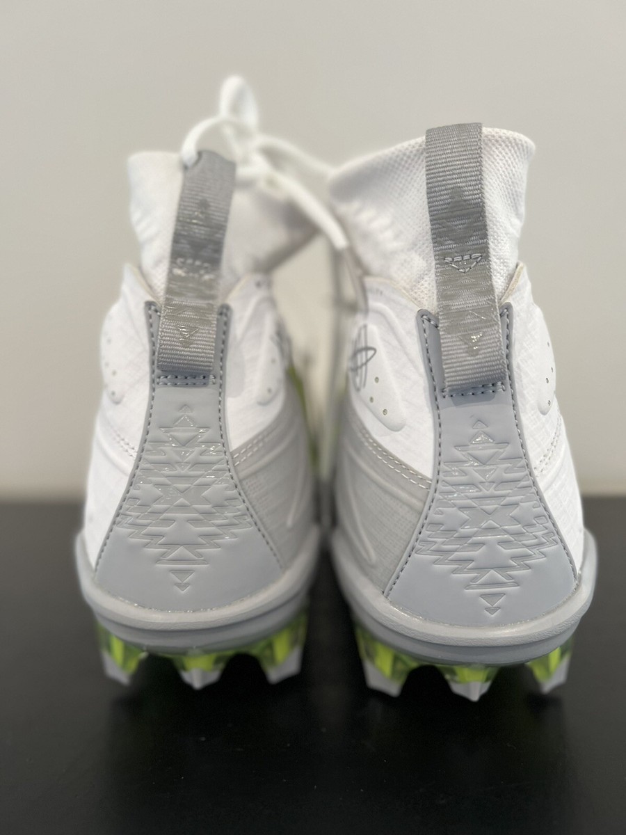 Nike Alpha Huarache 7 Elite LAX White Lacrosse Cleats CJ0224-103