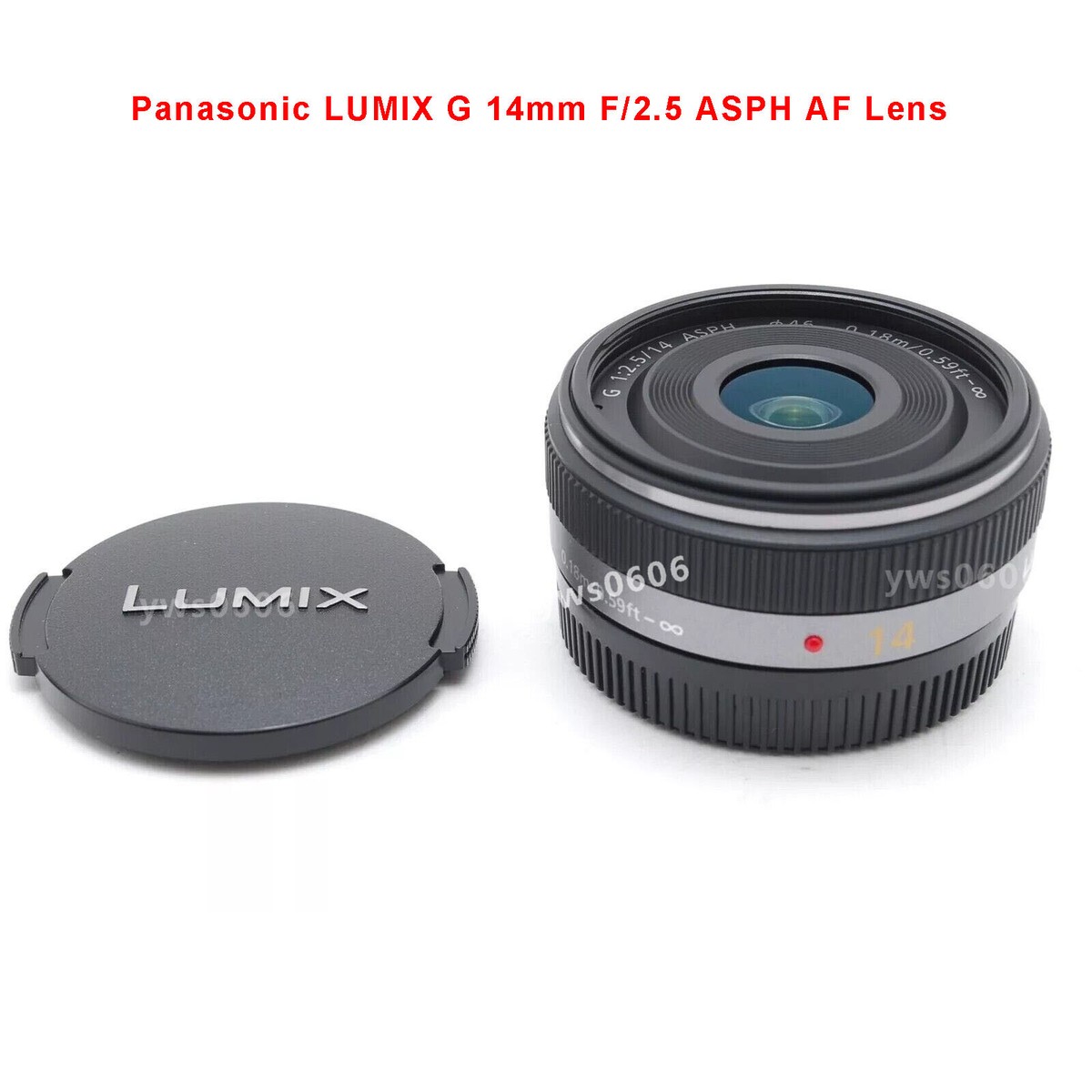 For Panasonic LUMIX G 14mm F/2.5 ASPH AF Lens H-H014 M4/3-Mount