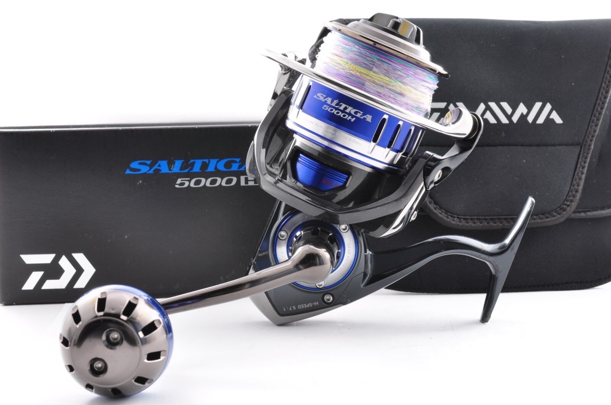 Daiwa 15 Saltiga 5000H Spinning Fishing Reel Big Game Exc+5 From