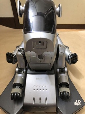 Sony Aibo ERS-111 First Gen Robot Dog Silver Untested Vintage