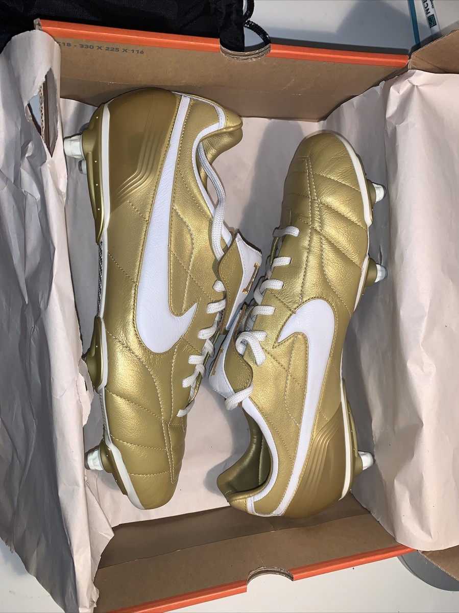 Nike Tiempo Air Legend Gold Ronaldinho Football Boots R10 | eBay