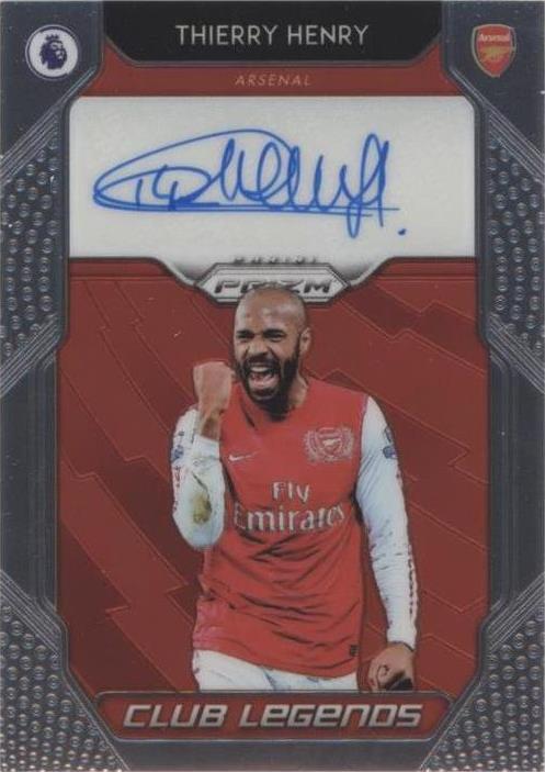 2019-20 Panini Prizm Premier League - Club Legends Signatures