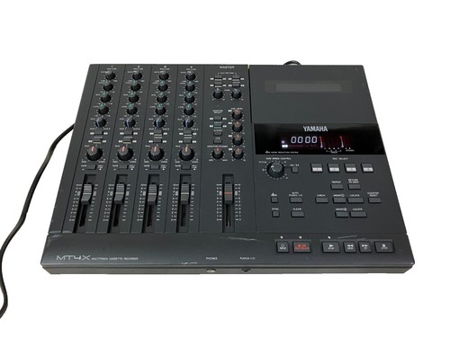 Yamaha MT50 Multitrack Cassette Tape Recorder 4 track Tested W/AC