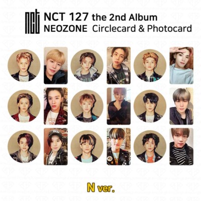 NCT127 2nd Album NCT #127 NEO ZONE Official Photocard Circle card