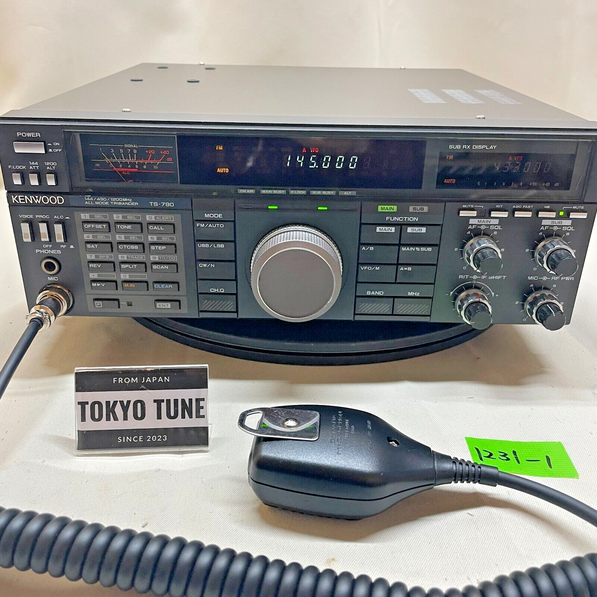 KENWOOD TS-790S 50W 144/430MHz All Mode Transceiver Ham Radio w