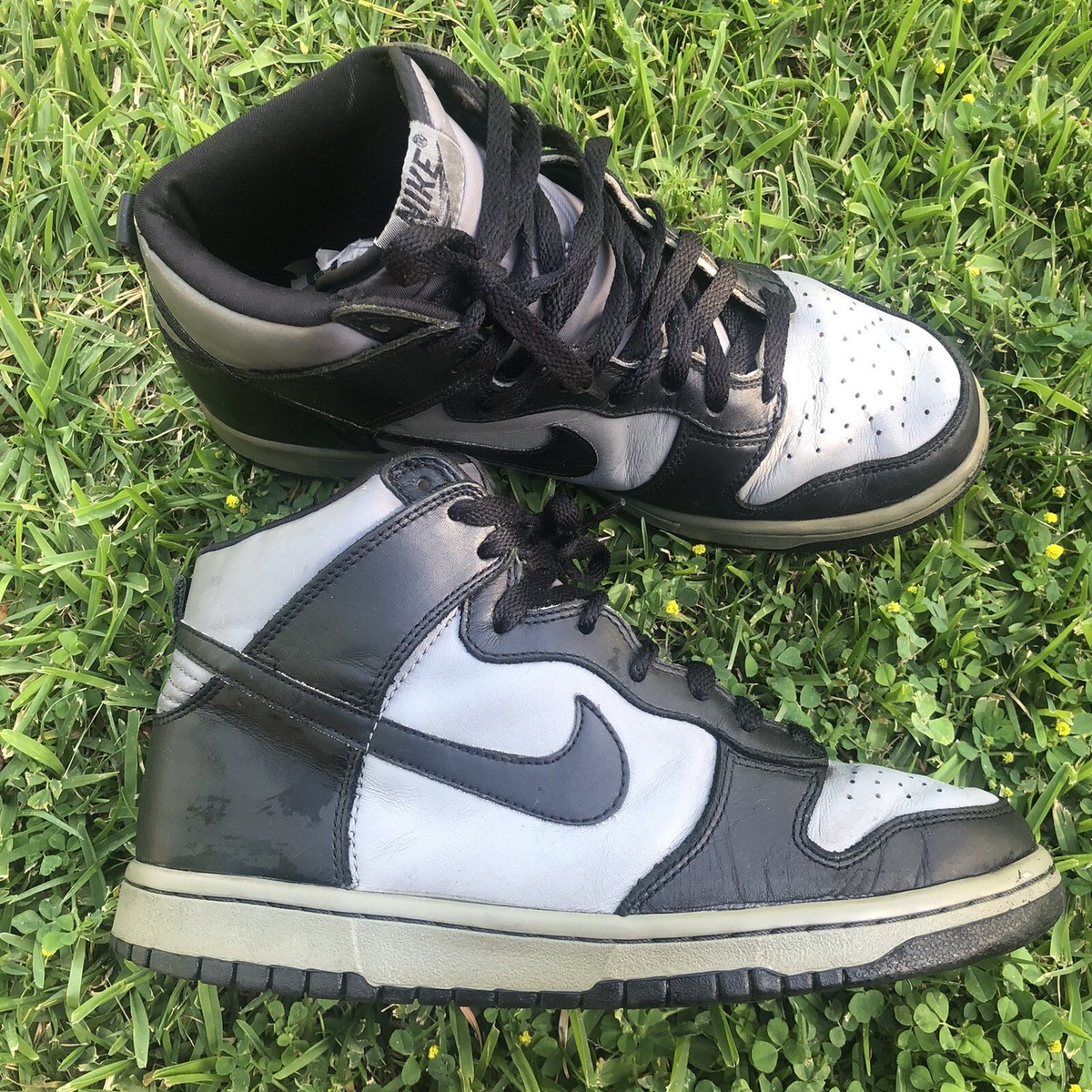 Vintage Nike 1999 Dunk High Le Black/Cool Grey 630335-002 Sneaker