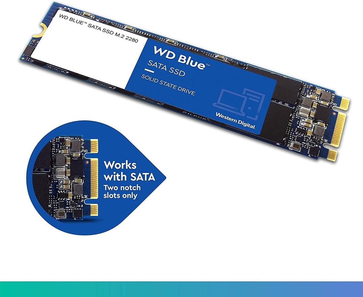 Western Digital 250GB WD Blue 3D NAND Internal PC SSD - SATA III 6