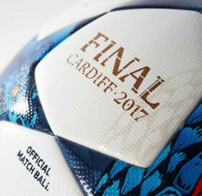 ADIDAS UCL FINAL CARDIFF 2017 OFFICIAL MATCH BALL - WHITE/MYSTERY