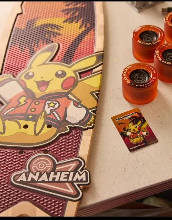 Bear Walker 2025 Anaheim Pokemon World Championships Skateboard IN