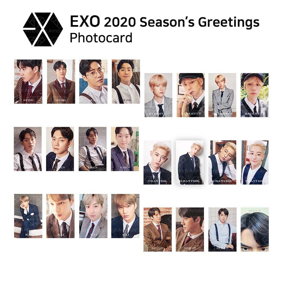 EXO 2020 Season's Greetings Photocard | eBay