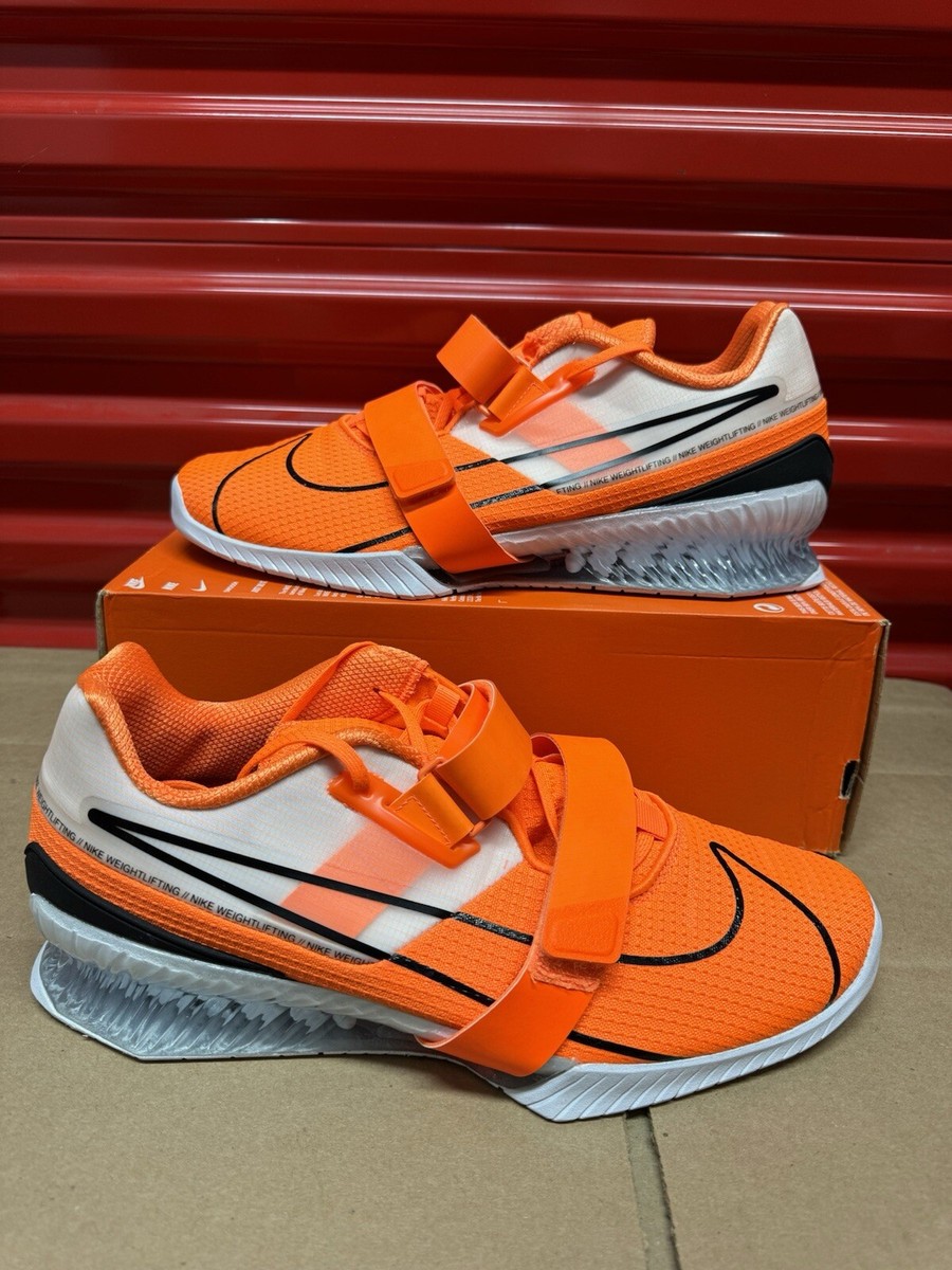 Me 's Size 14 - Nike Romaleos 4 Weightlifting Shoes Total Orange