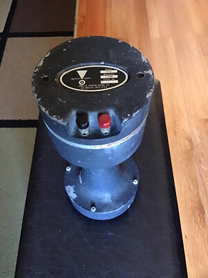 Vintage JBL LE175 DRIVER w/JBL 1217-1290 POTATO MASHER HORN 8 Ohms