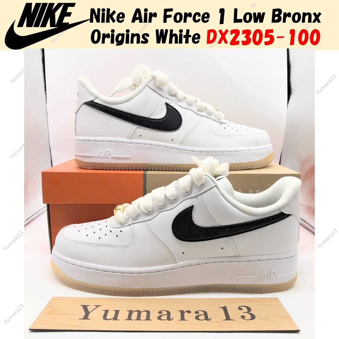 Nike Air Force 1 Low Bronx Origins White DX2305-100 Men's Size | eBay