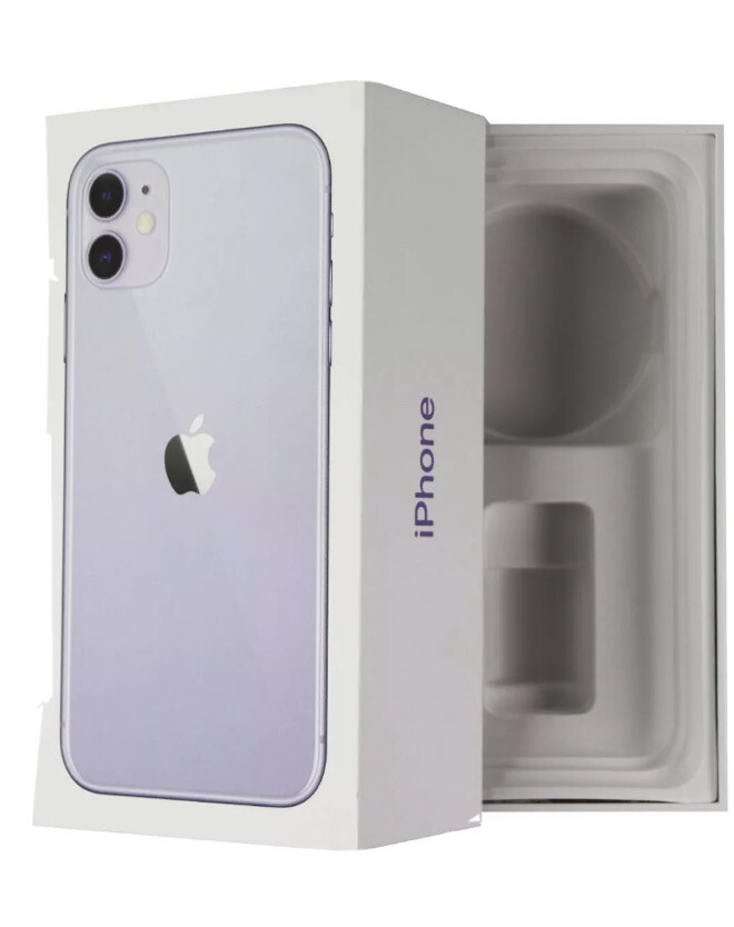 Apple iPhone 11 - 64GB / Purple RETAIL BOX- NO DEVICE | eBay