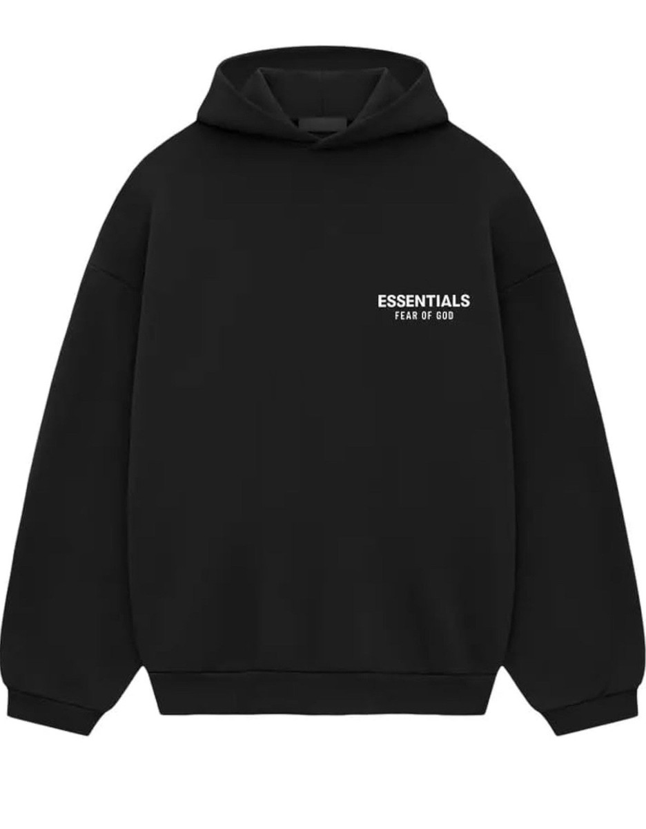 NWT Essentials Black Fleece Hoodie FW24 Fear Of Gods XXS to XXL | eBay