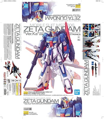 MG Z Gundam Zeta Gundam Ver.Ka 1/100 Mobile Suit Gunpla Model Kit