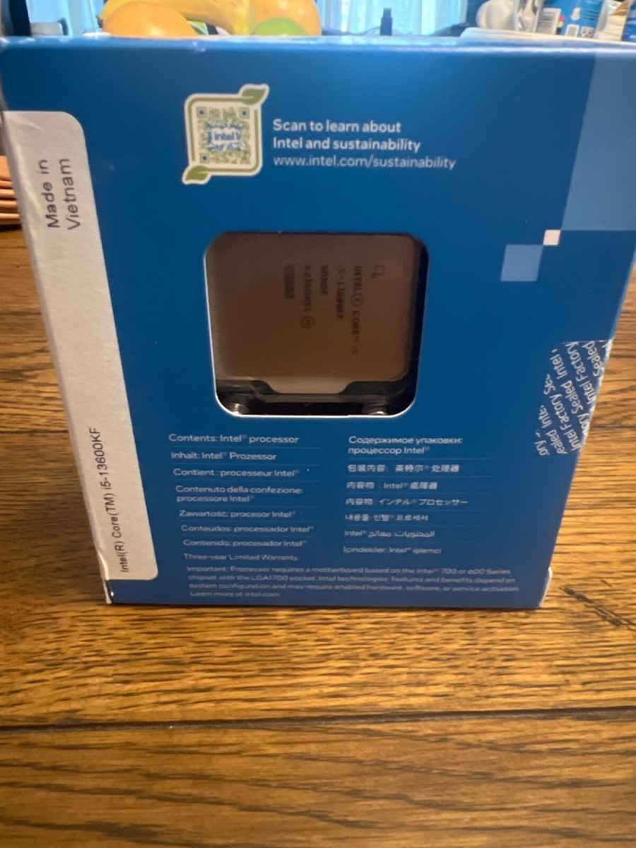 Intel Core i5-13600KF Processor (5.1 GHz, 14 Cores, LGA 1700) Box