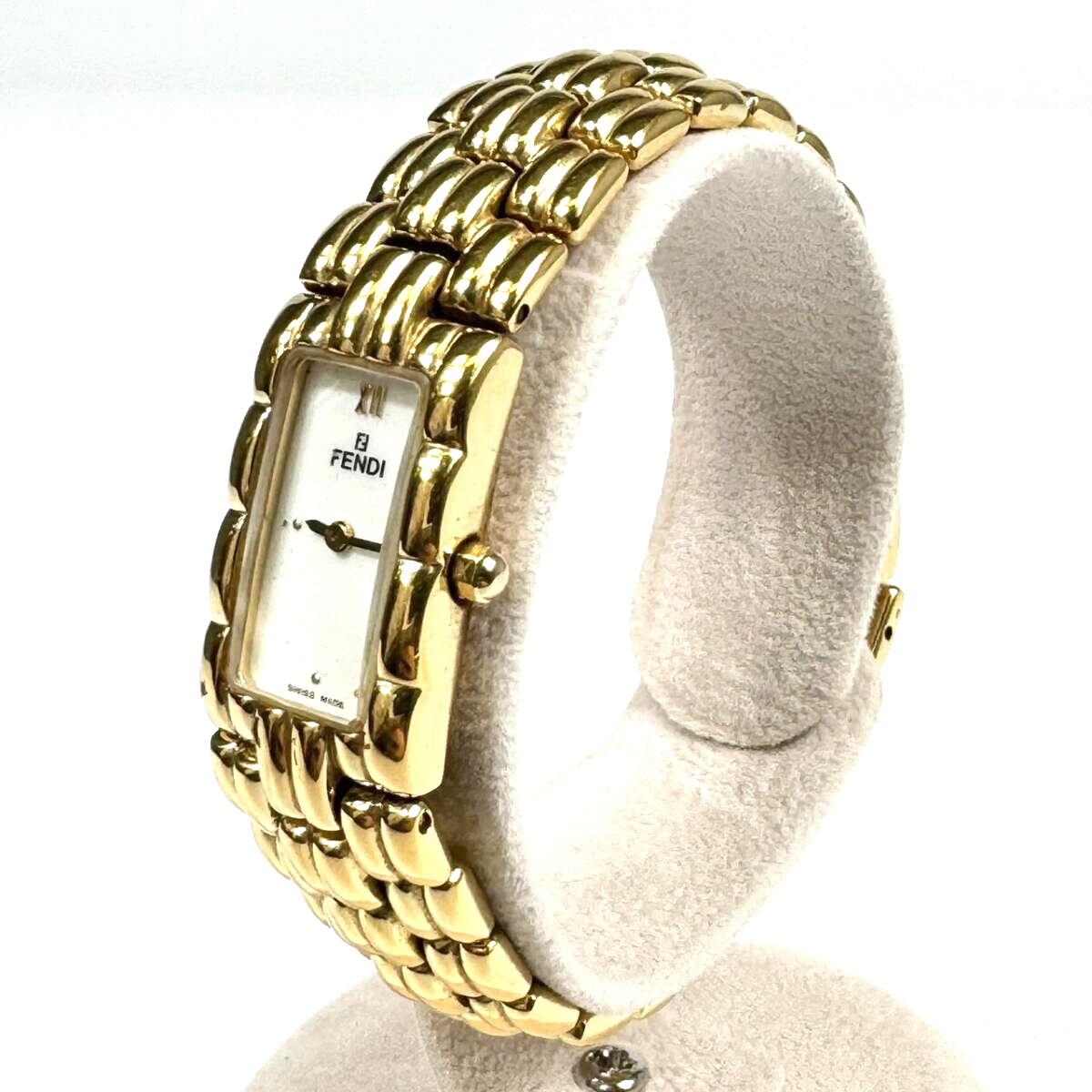 FENDI 670L Orologi Women's Square Face Bangles Watch Vintage | eBay