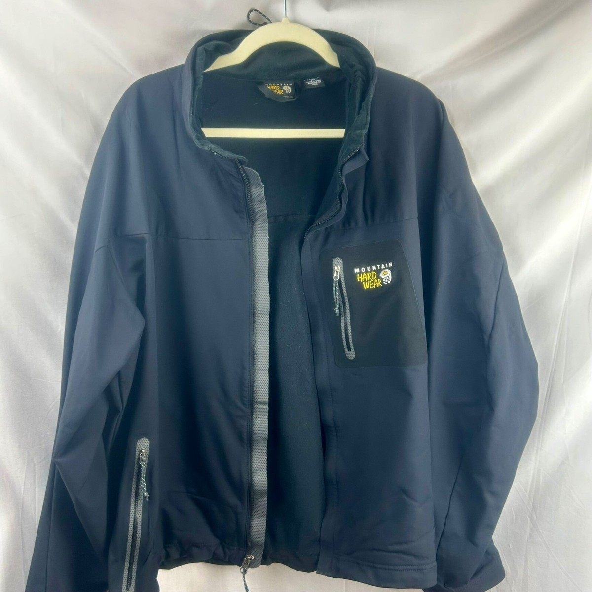 Mountain Hardwear Conduit Softshell Jacket Men XL Pockets Outdoors