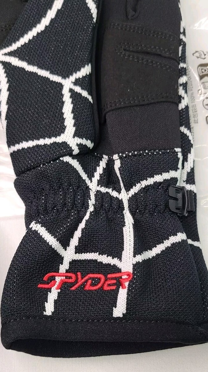 Supreme x Spyder Gloves Jacquard Knit Graphics | Sz MEDIUM