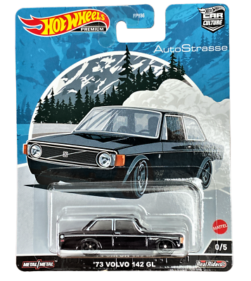 HOT WHEELS 2022 CAR CULTURE Auto Strasse Q CASE 957Q 6PC SET