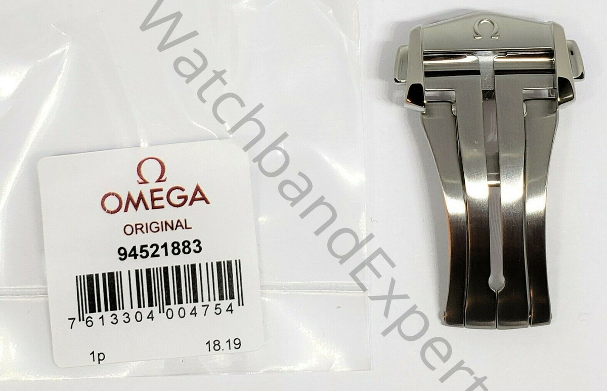 Original Omega 18mm Stainless Steel Deployment Watch Clasp Buckle