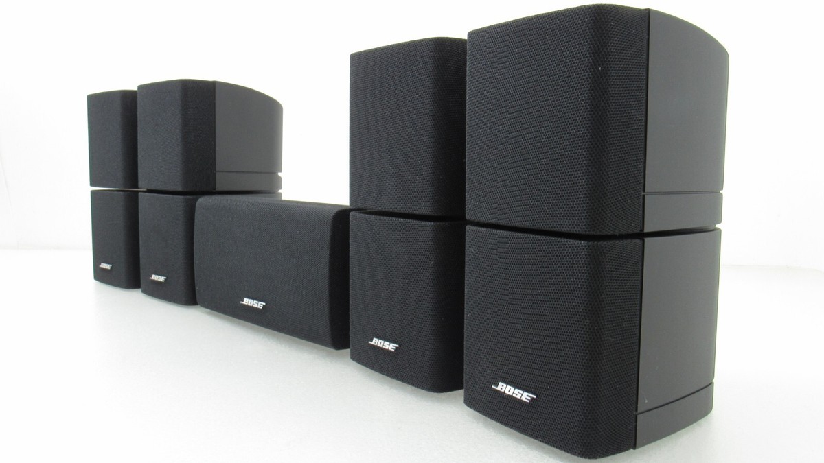 5 Bose Double Dual Cube Direct Reflect Speakers Lifestyle